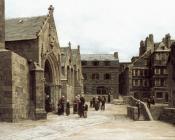 莱昂 奥古斯汀 莱尔米特 : Leaving the Saint-Melaine Church in Morlaix